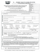 Business/sales Tax License Application - Town Of Windsor