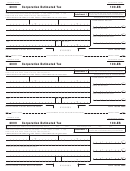 Fillable California Form 100-Es - Corporation Estimated Tax - 2009 Printable pdf