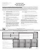 Form Dr 1510 - Aviation Fuel Sales Tax Return