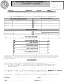 Denver Facilities Development Admissions Tax Return Form