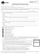 Montana Form Qec - Qualified Endowment Credit - 2008