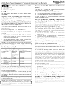 2006 Part-year Resident Personal Income Tax Return