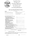 2011 City Of Point Hope Sales And Tax Form - State Of Alaska