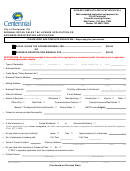Biennial Retail Sales Tax License Application Or Business Registration Application - City Of Centennial