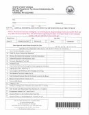 Annual Business & Occupation Tax Return Form For Electric Power - West Virginia State Tax Department