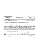 Form 51a105 - Resale Certificate - Kentucky