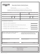 Form 805 - Arizona Department Of Revenue Tobacco Tax Section - Reservation Retailer's Monthly Report