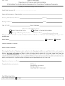 Form Eft-1 Wh - Withholding Tax Authorization Agreement For Touchtone Telephone Payments