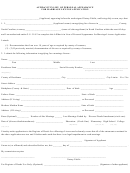 Affidavit In Lieu Of Personal Appearance For Marriage License Application Form - North Carolina