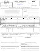 Form Cr-1 - Return Of Business Personal Property - Waynesboro Commissioner Of The Revenue - 2009