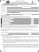 Form St-447 - Fuel Efficiency Sales Tax Rebate - 2007