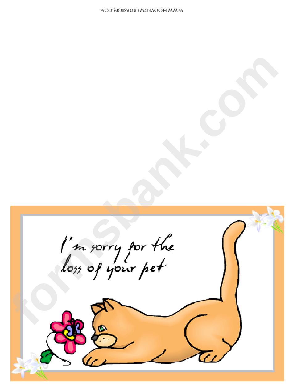 Excuse For Loss Of Pet Personal Apology Template