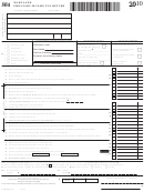 Fillable Form 504 - Maryland Fiduciary Income Tax Return - 2010 Printable pdf