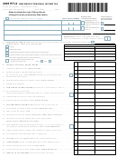 Form Pit-X - New Mexico Personal Income Tax - 2005 Printable pdf