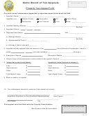Property Tax Appeal Form - Idaho Board Of Tax Appeals
