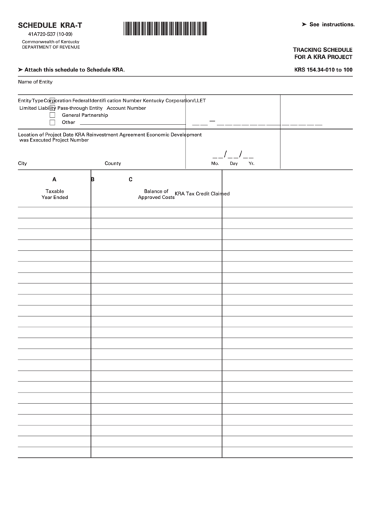 Form 41a720-S37 Draft - Department Of Revenue 2009 Printable pdf