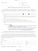 Request For Mandatory Driving Safety Course Form