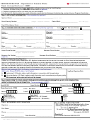 Form: Chset- Trv - Cardholder Setup - Department Of Veterans Affairs