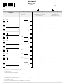Form 84-131-11-8-1-000 - Mississippi Schedule K - 2011