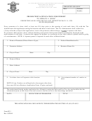 Form Sp-1 - Promoter's Application For Permit - Rhode Island And Providence Plantations