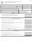 Form Sfn 24777 - Application For Senior Citizen Or Permanently And Totally Disabled Renter's Property Tax Refund - 2010