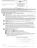 Form Cv-410b - Order On Petition For Waiver Of Fees And Costs