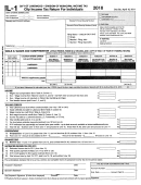 Form L-1 - City Of Lakewood Income Tax Return For Individuals - 2010