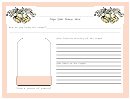 Wedding Guestbook Pages Template