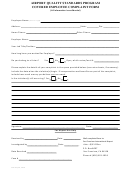 Airport Quality Standards Program Covered Employee Complaint Form