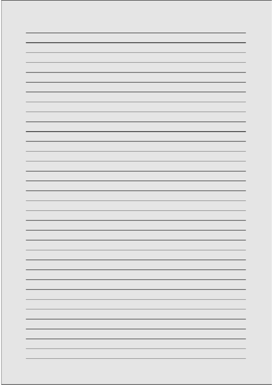 Colored Light-Gray Lined Paper With Medium Black Lines Printable pdf
