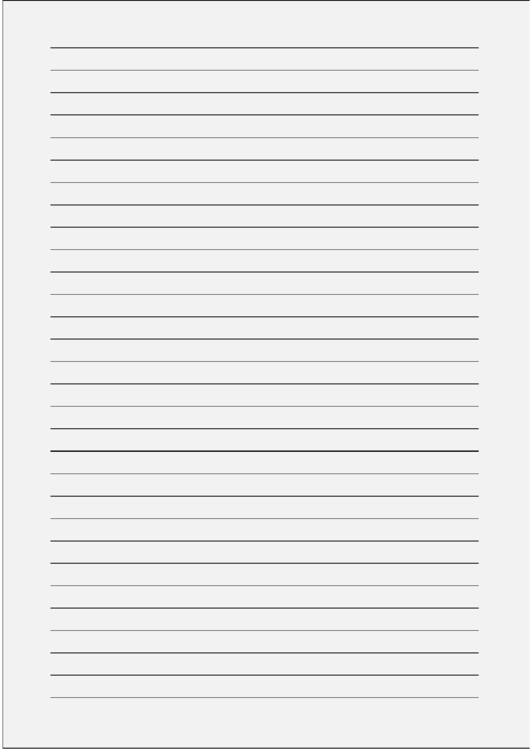 Colored Pale-Green Lined Paper With Wide Black Lines Printable pdf