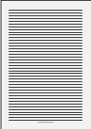 Colored Pale-gray Lined Paper With Narrow Black Lines