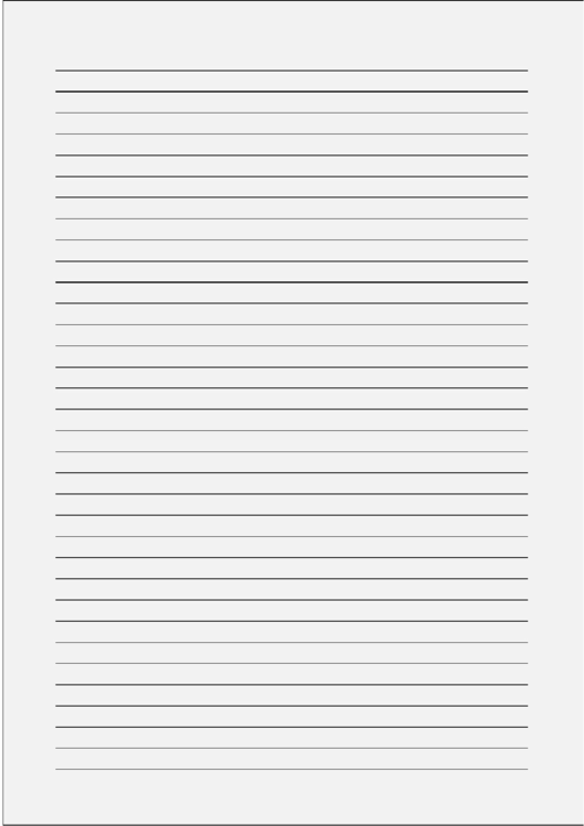 Colored Pale-Gray Lined Paper With Medium Black Lines Printable pdf