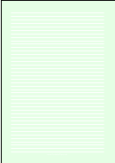 White-lined Paper