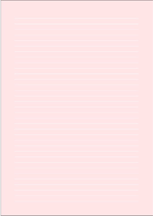 White-Lined Paper Printable pdf