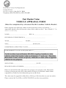 Buncombe County Tax Department Vehicle Appraisal Form