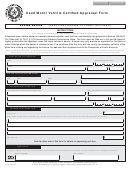 Texas Used Motor Vehicle Certified Appraisal Form
