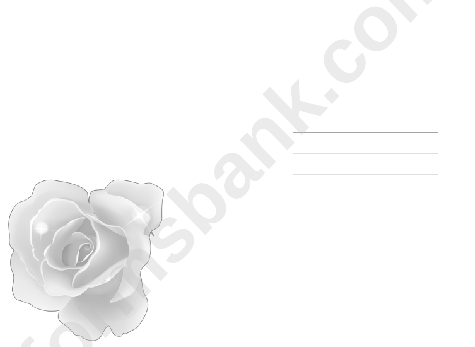 Anniversary Card Template