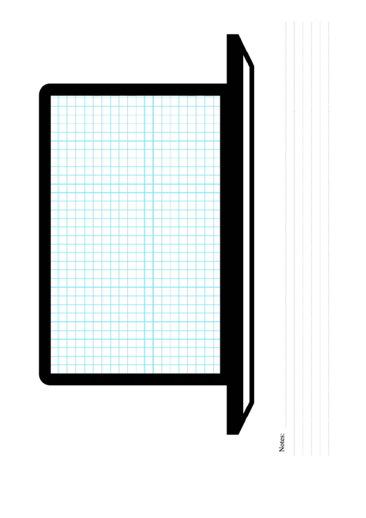 Laptop Wireframe Grid Notes Printable pdf