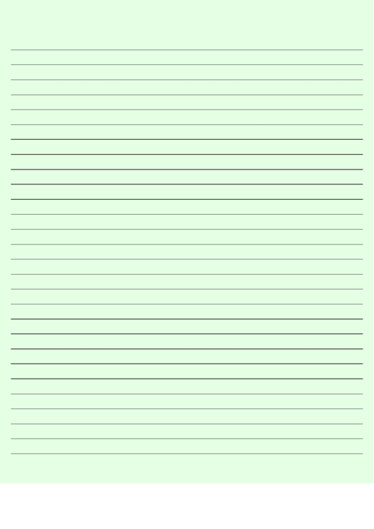 Wide Lined Paper Printable pdf