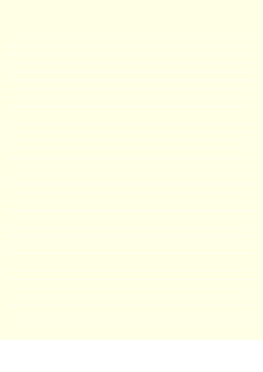 Colored Light-Yellow Blank Paper With Medium White Lines Printable pdf