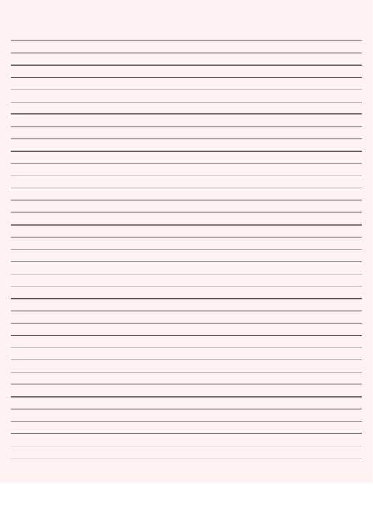 Colored Pale-Red Paper With Medium Black Lines Printable pdf