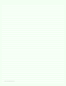 Colored Pale-green Paper With Narrow White Lines