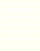 Colored Pale-yellow Paper With Narrow White Lines
