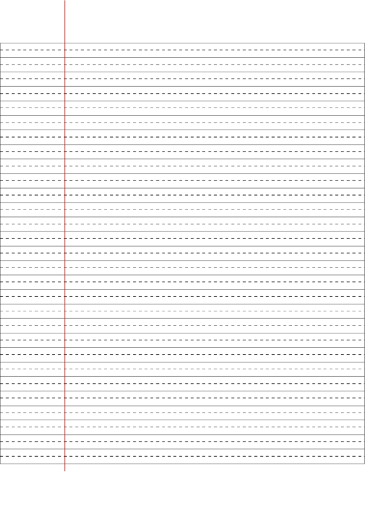 French Lined Paper Printable Pdf Download