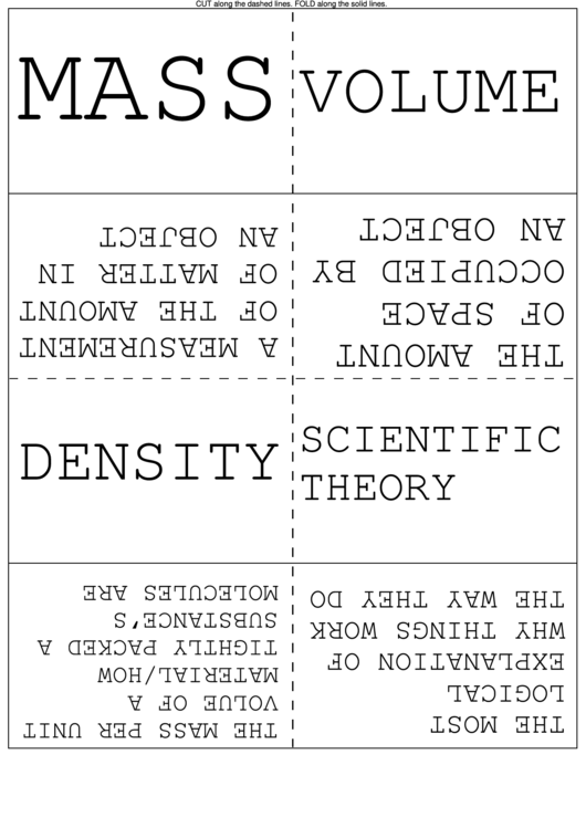 Flash Card Template Printable pdf