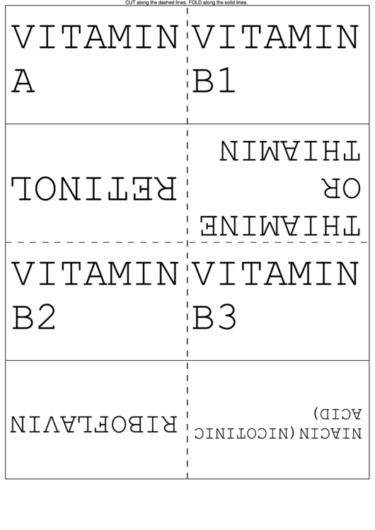 Flash Card Template printable pdf download