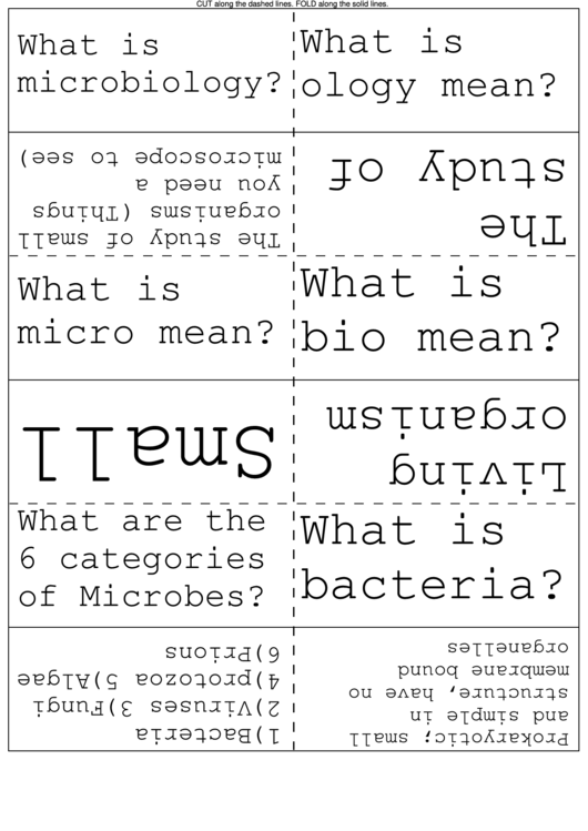 Flash Card Template Printable pdf