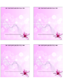 Place Card Template