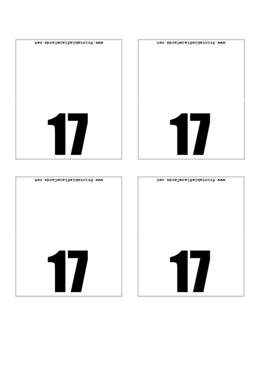 Place Card Template Printable pdf